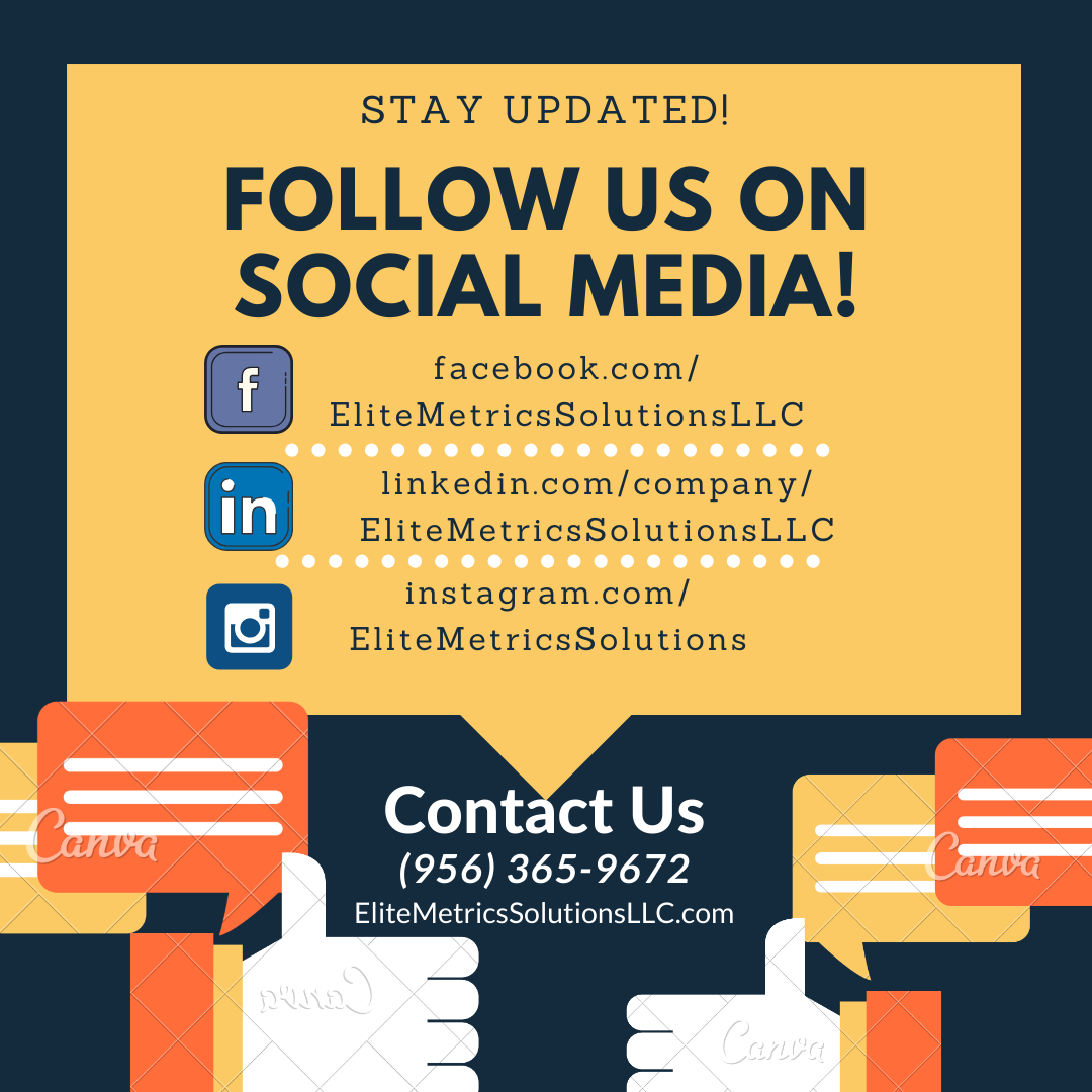 Stay Connected - EliteMetrics Solutions, LLC